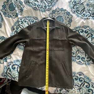 N.E. limited wool blend jacket shirt ‘Halibut Jacket’